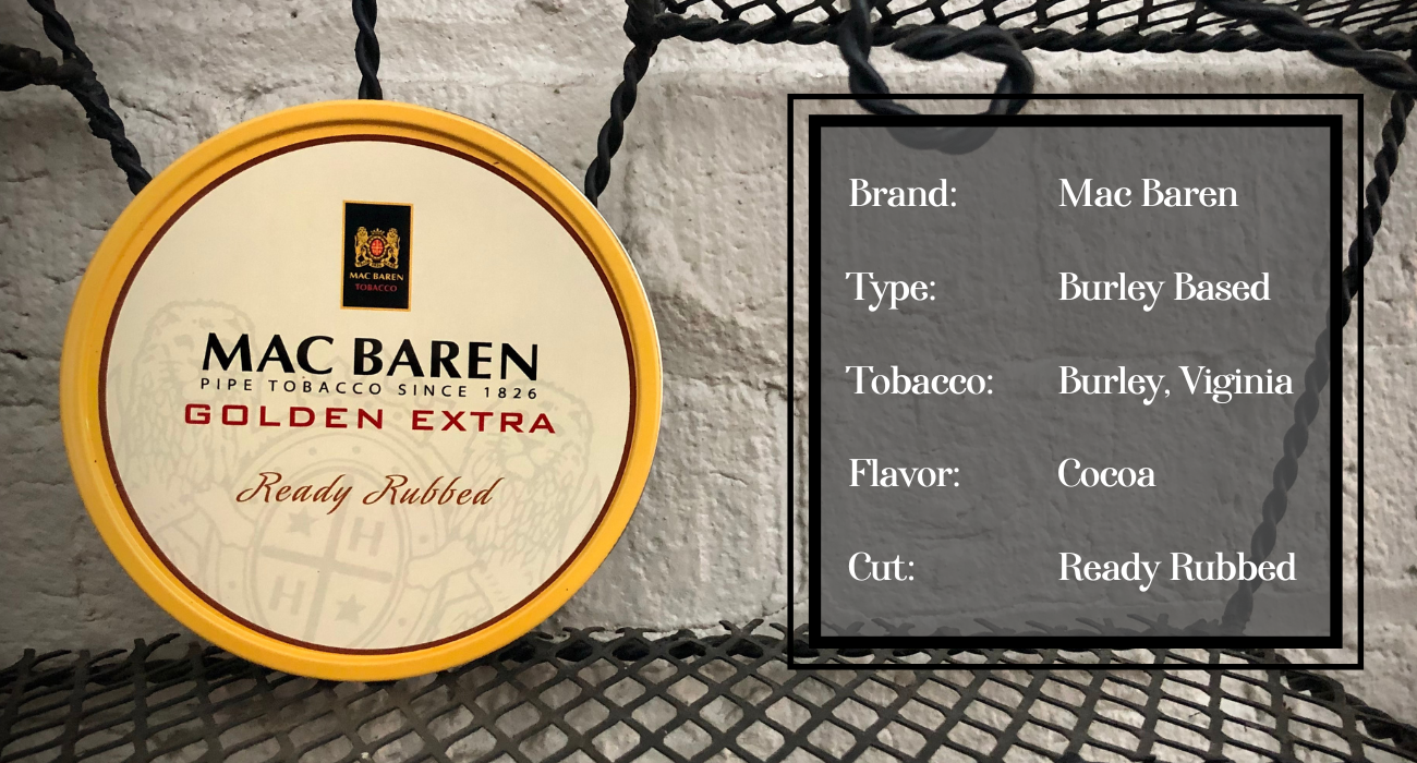 马坝金色混合烟斗丝 Mac Baren（Golden Blend）